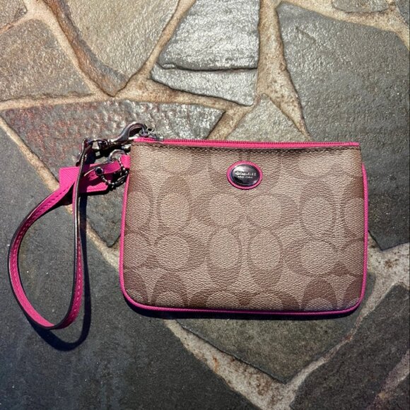 Coach Wristlet (BN) - Picture 1 of 4